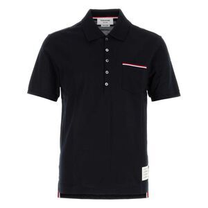 Thom Browne Blue Polo Shirts Men